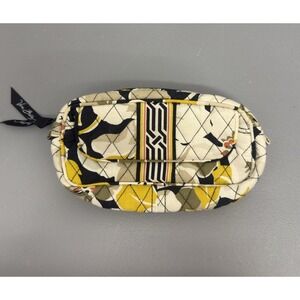 Vera Bradley Mirror Makeup Cosmetic Bag Retired Dogwood‎ Pattern #1